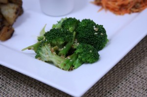 Broccoli namul - one of the many ways to make greens more interesting